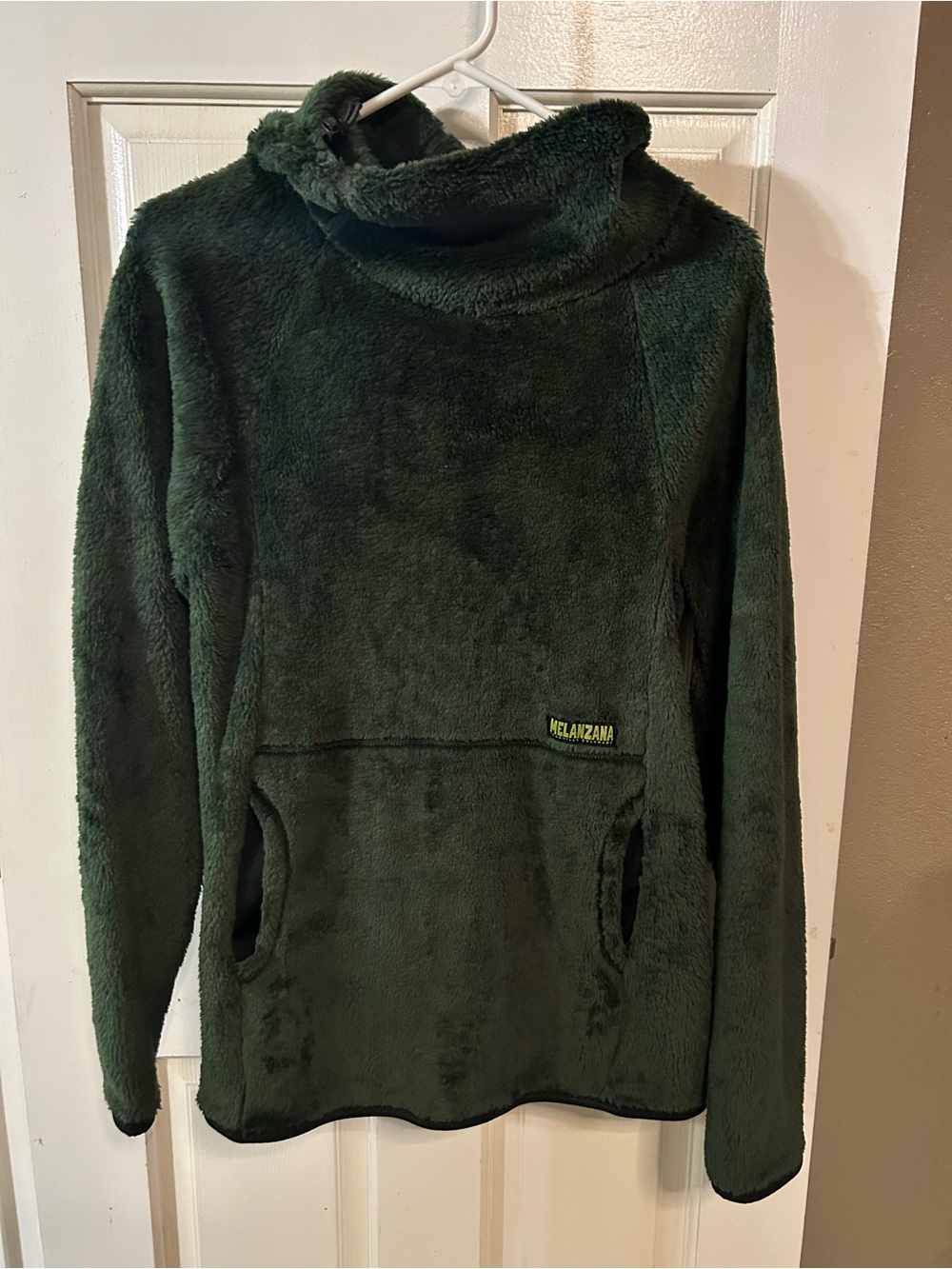 Melanzana Micro Grid Hoodie V1 Forest Green Women’s Large